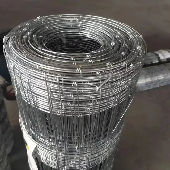 Galvanized Fixed Knot Steel Wire Mesh Sheep Farm Fence Netting