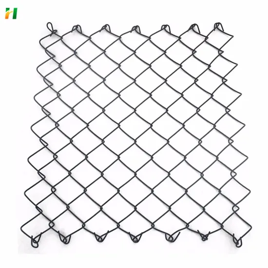 Black Poly Chain Link Fence Temporary Chain Link Fence Chain Link Fence Post 