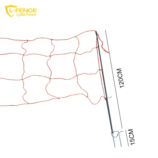 Multiple Models Poultry Double Spikes Electric Fence Netting for Farm Using 