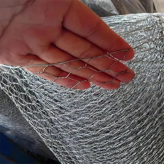 Galvanized 1"X1" Triple Torsion Steel Wire Netting Hexagonal Poultry Netting Fence 