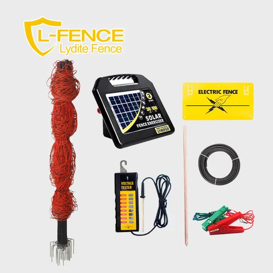 Lydite 4 Horizontal Wires Electric Fence Netting for Horse 