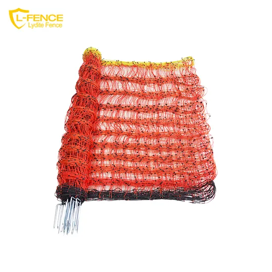 Lydite Double Ground Spikes Electric Fence Netting for Sheep Cattle Chicken 