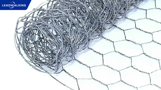 Leadwalking China Poly Coated Chicken Wire Suppliers PVC Wire Material 1.5cm*1.2 Inch Hexagon Wire Fence 