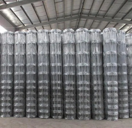 Agricultural Field Goat Cattle Sheep Galvanized Wire Mesh Fence Netting 